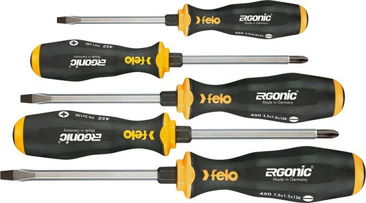Zestaw 5 wkrętaków do pobijania z rękojeścią ERGONIC | 45095248