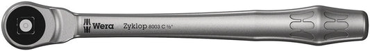 8003 C Grzechotka Zyklop Metal z przekładanym zabierakiem 1/2" 1/2"x281 | 05004063001 - Centrum Techniczne Gałązka