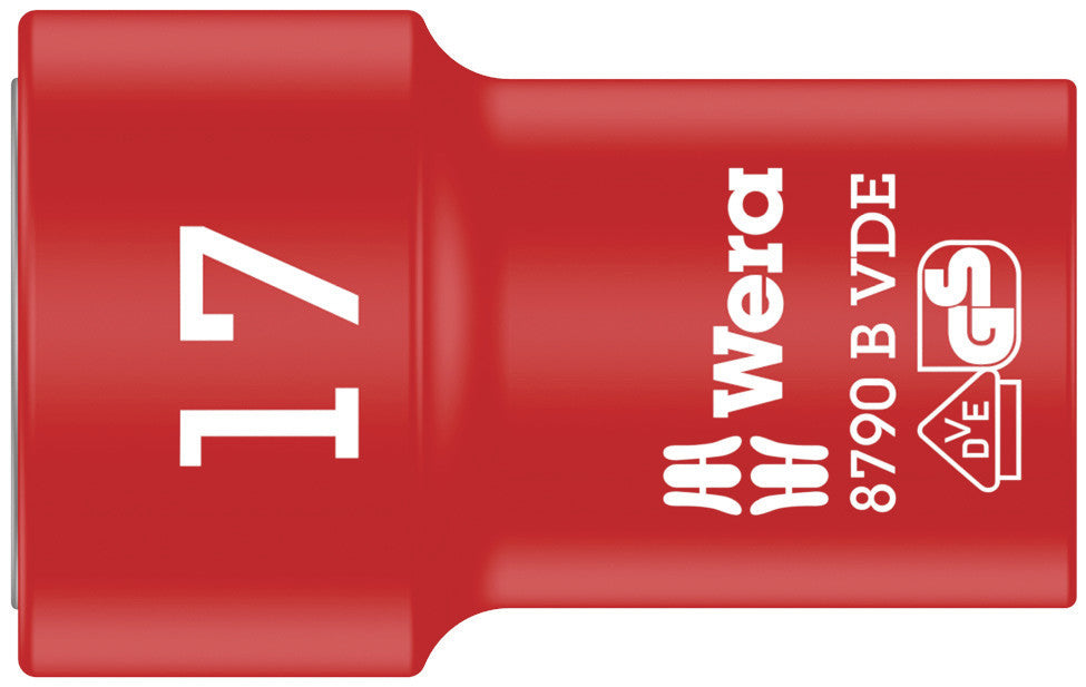 8790 B VDE Końcówka wymienna klucza nasadowego Zyklop, izolowana, 3/8" 17.0x46,0 | 05004961001 - Centrum Techniczne Gałązka
