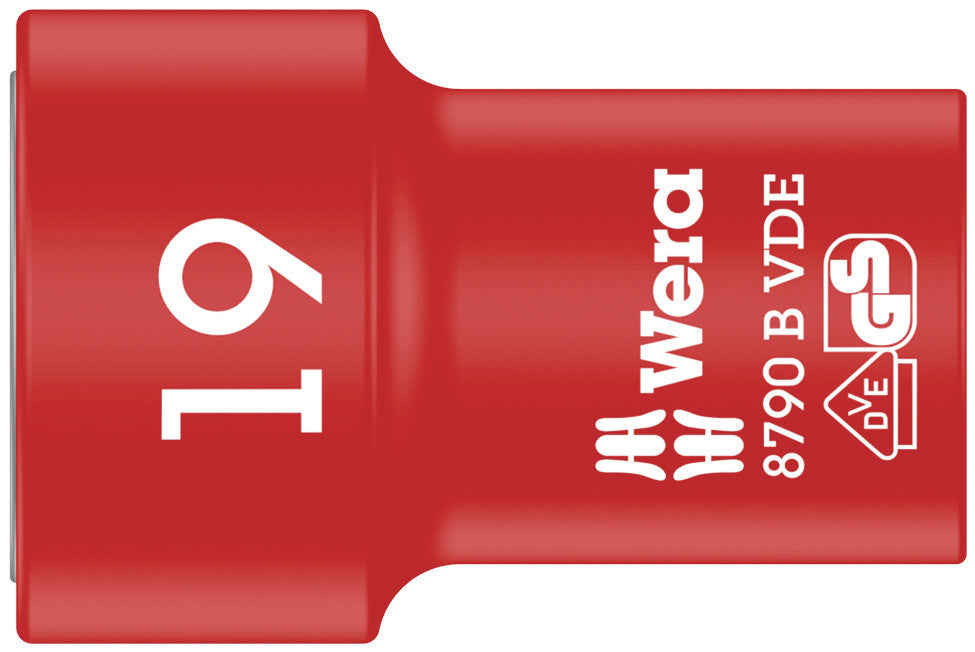 8790 B VDE Końcówka wymienna klucza nasadowego Zyklop, izolowana, 3/8" 19.0x46,0 | 05004963001 - Centrum Techniczne Gałązka