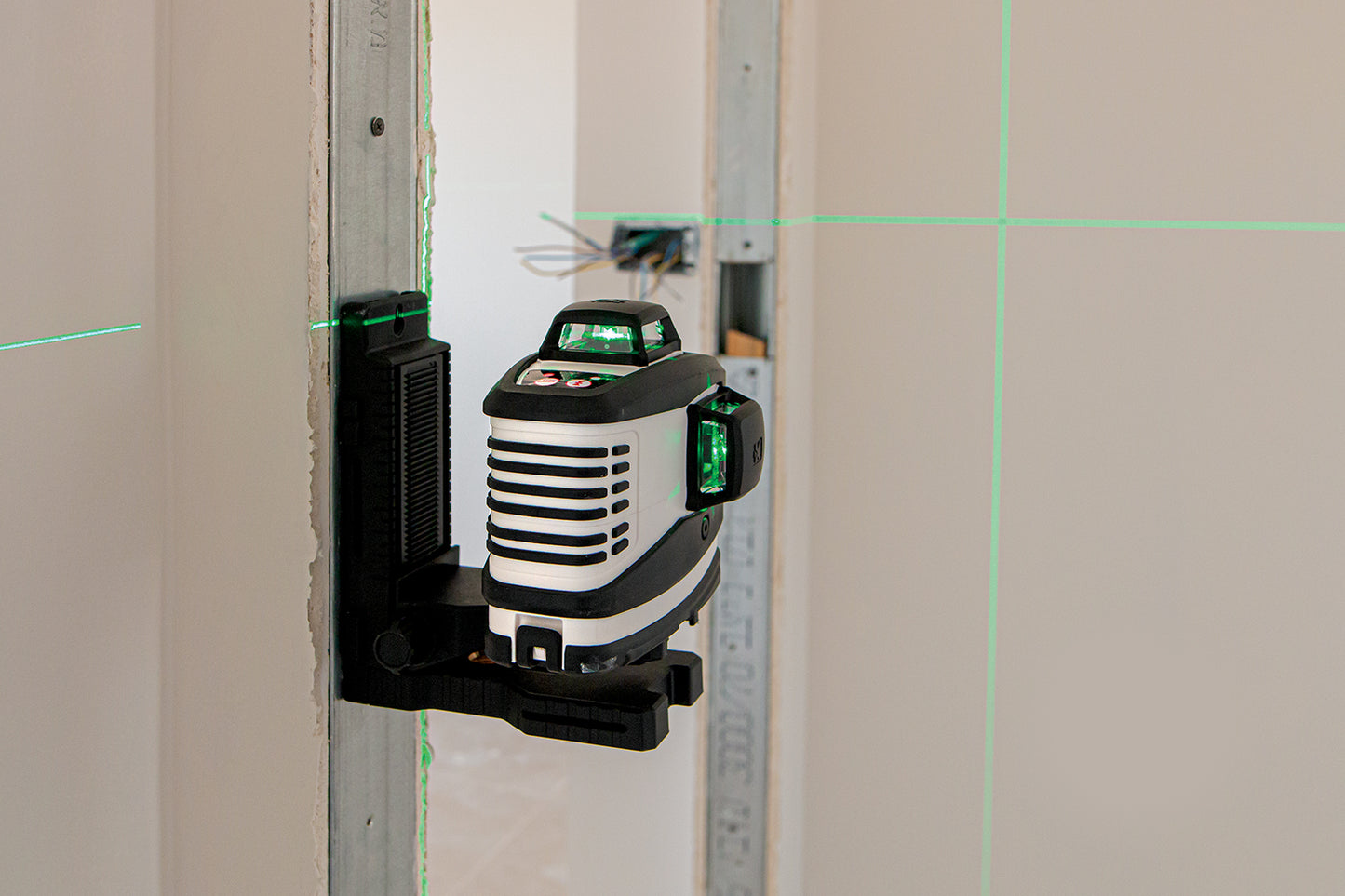 KAPRO Niwelator laserowy 3D ZIELONY w zestawie | KA883G - Centrum Techniczne Gałązka