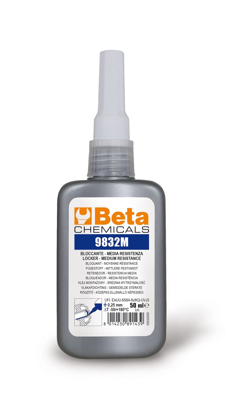 Klej montażowy o dużej sile łączenia do montażu na wałach 50ml | 9832M/50B - Centrum Techniczne Gałązka