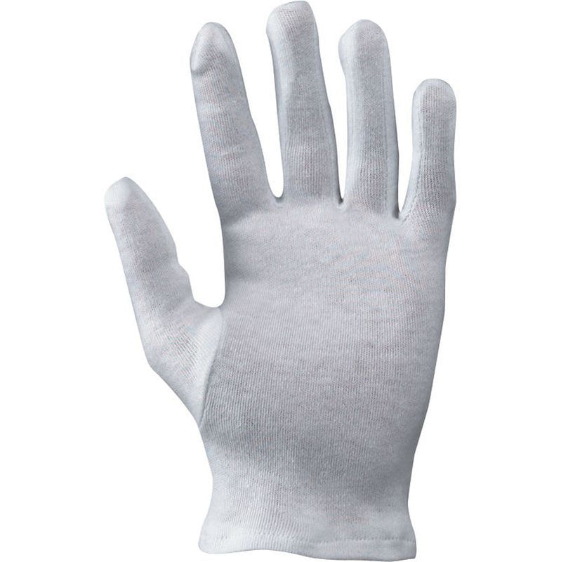 Rękawice bawełniane CAMERIERE białe r.M/8 wygodne, przewiewne, lekkie | 335026/M