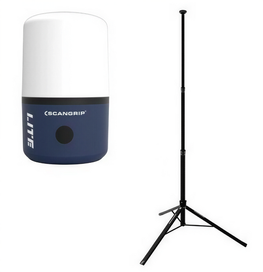 AREA LITE CO/TRIPOD LAMPA SCANGRIP Z STATYWEM DO OŚWIETLENIA PRACY 6000LM | 49.0441