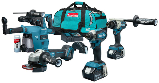 MAKITA ZESTAW COMBO 18V (DGA504+DDF486+DTD153) DLX4155TX1 | DLX4155TX1