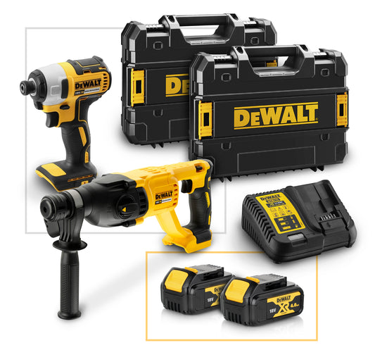 DEWALT ZESTAW COMBO 18V DCK2023M2T (DCH133 + DCF787) 2x4,0Ah | DCK2023M2T