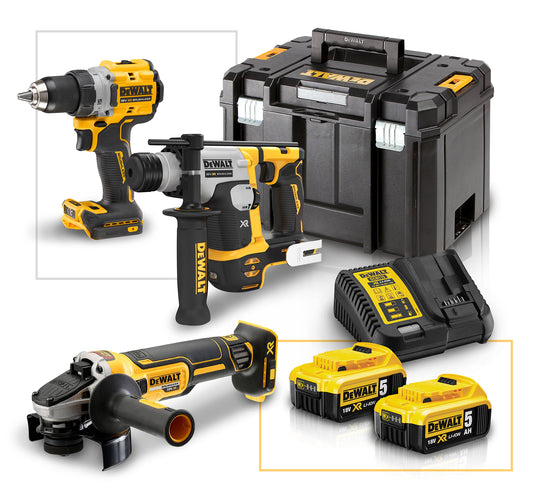 Zestaw narzędzi akumulatorowych Combo do majsterkowania i profesjonalnych prac | DCK355P2T