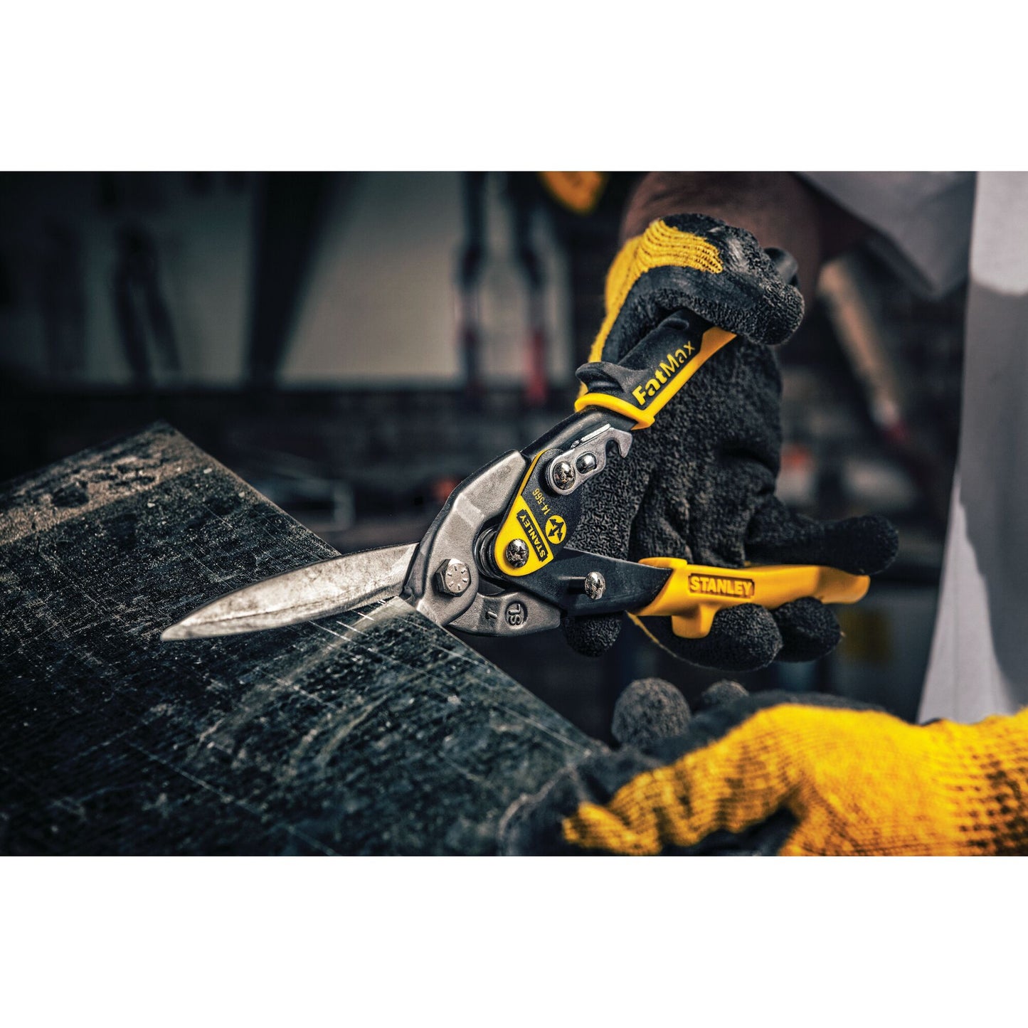 Nożyce FatMax proste wydłużone do precyzyjnego cięcia materiałów w domu i warsztacie | 2-14-566