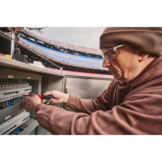 Zestaw 10 wkrętaków VDE Multi-bit FATMAX® w sakwie, izolowane i wygodne do prac elektrycznych i domowych | FMHT66426-0