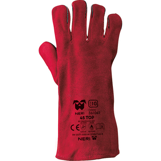 Rękawice robocze 45TOP r.10/XL powlekane, odporne, antypoślizgowe | 361047/10