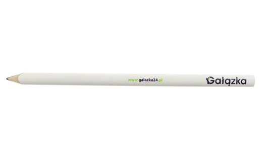 Ołówek stolarski biały 240mm Gałązka - Centrum Techniczne Gałązka