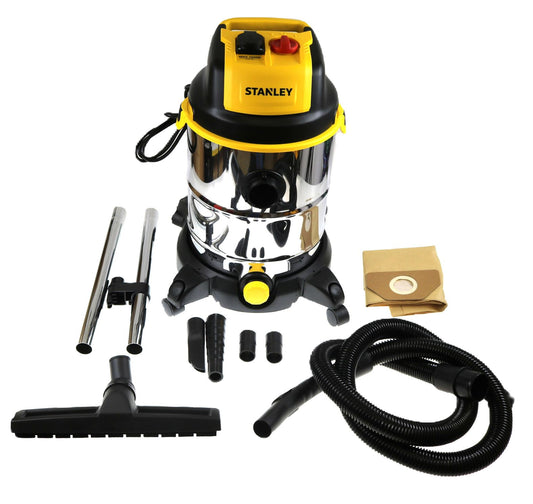 Odkurzacz przemysłowy wet & dry 1600W 30L – do pracy na sucho i mokro | AR-SXVC30XTDE