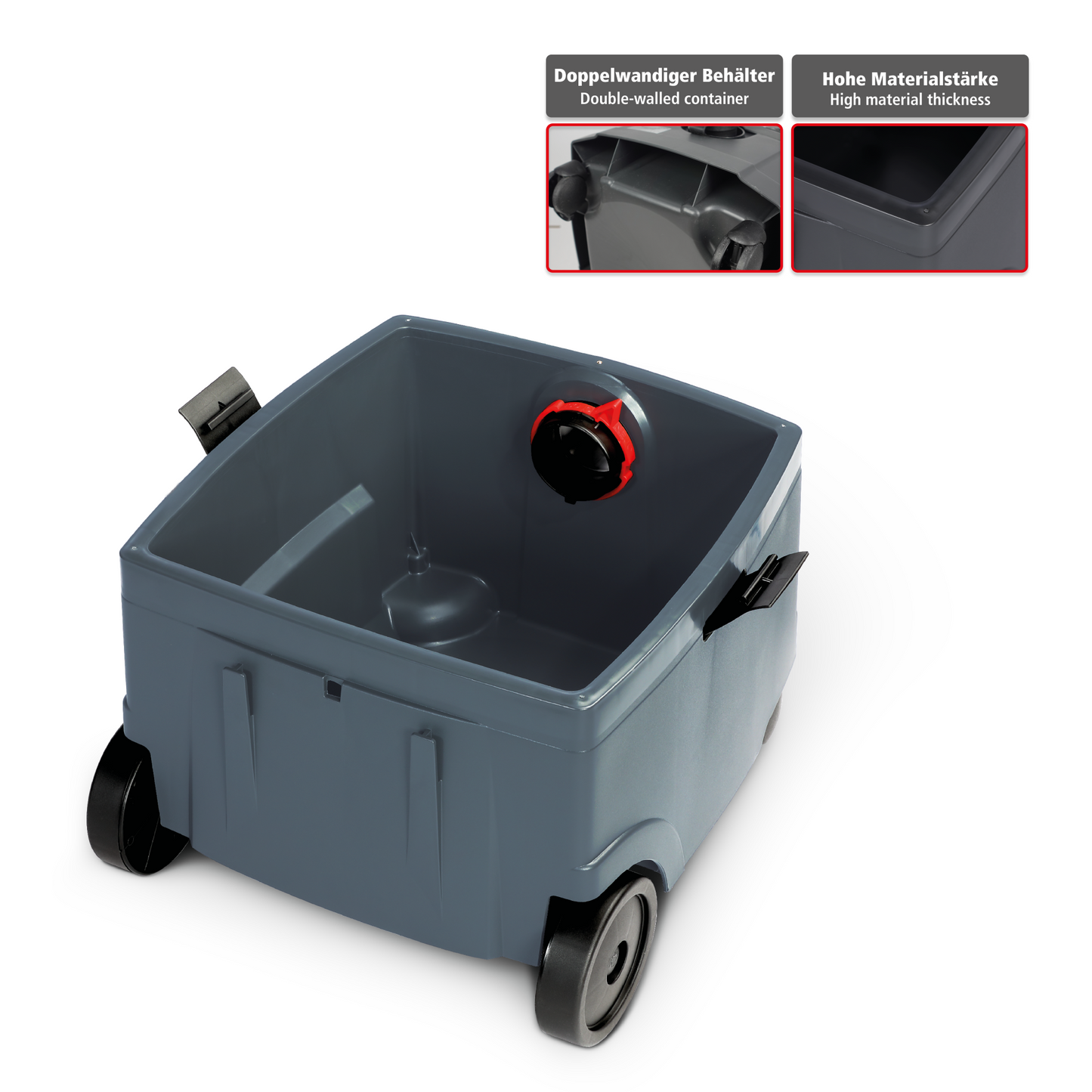Odkurzacz przemysłowy automatyczne oczyszczanie filtrów 25L gniazdo ISC L-1625 Top | SX018577