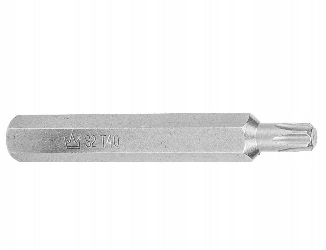 Grot bit 10 mm torx TX długi 20x75 | C3302 - Centrum Techniczne Gałązka