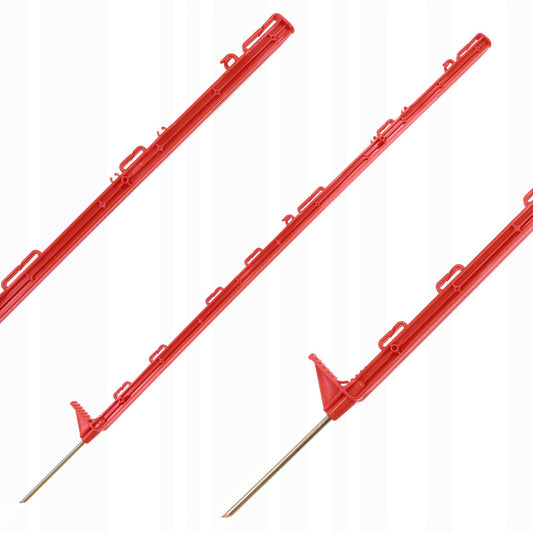 Słupek palik ogrodzeniowy pastucha 105 cm czerwony - 1 szt. | 102-028-025-01