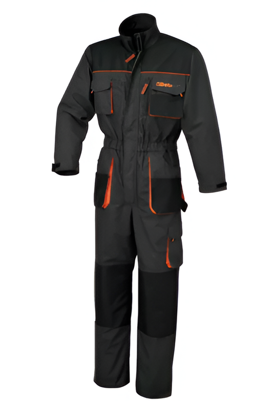 Szary kombinezon roboczy EASYLIGHT rozm. S – lekki, wygodny i wytrzymały do pracy | 7865E/S