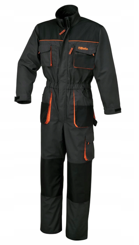 Kombinezon roboczy EASY szary 7905E r. XS – lekki i wygodny strój ochronny do pracy | 7905E/XS