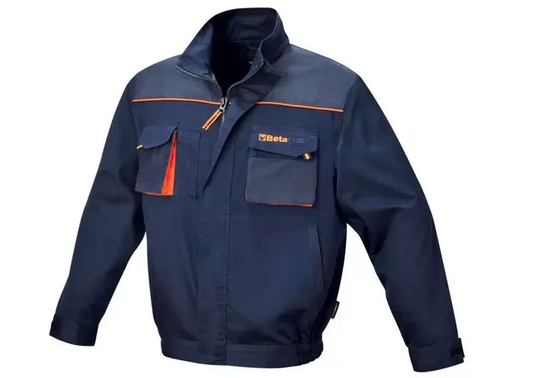 Granatowa kurtka robocza EASYLIGHT rozm. XS – lekka, wygodna i trwała do pracy | 7879E/XS