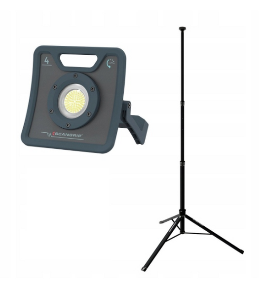 LAMPA ROBOCZA WARSZTATOWA ZE STATYWEM 2M NOVA 4K 4000lm  | 49.0594