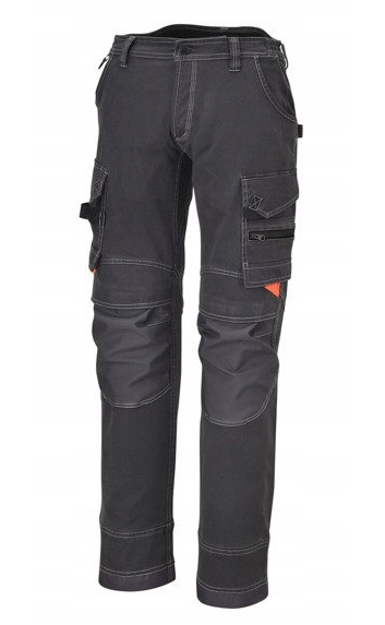 Spodnie robocze z kieszeniami 7816G r. 3XL – funkcjonalne i wygodne do codziennej pracy | 7816G/XXXL