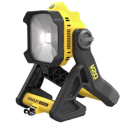 Lampa obszarowa FatMax V20 18V SOLO – bez akumulatora, szerokie i jasne oświetlenie miejsca pracy| SFMCL030B-XJ
