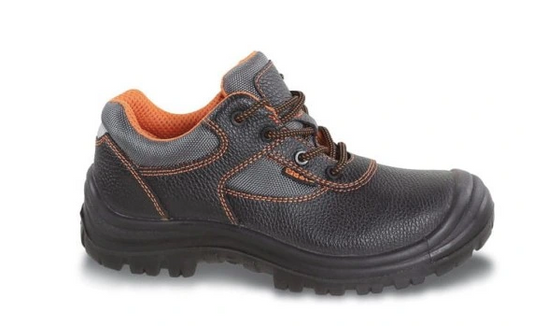 Półbuty robocze skórzane r. 37 – trwałe i wygodne obuwie ochronne BHP | 7220PE/37