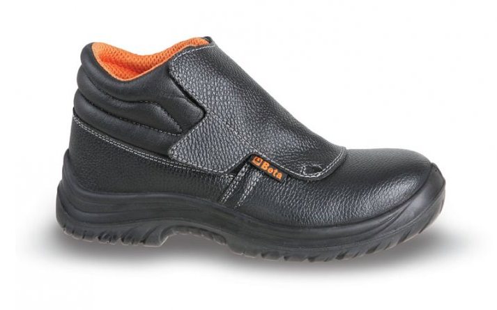 Trzewiki robocze skórzane r. 35 – wytrzymałe i wygodne obuwie ochronne BHP | 7245B/35