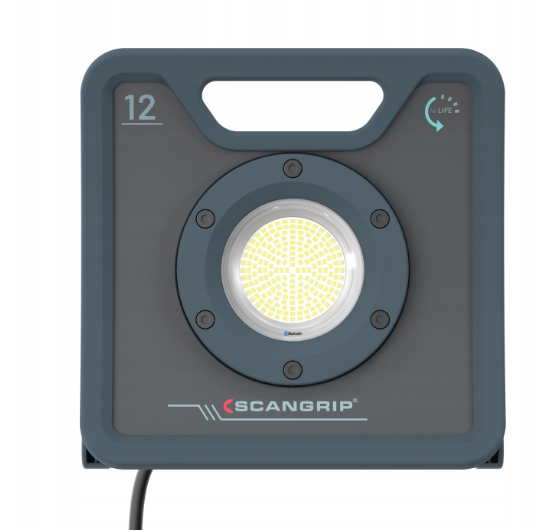 Lampa robocza NOVA – 12000 lm ze statywem 3 m Bluetooth | 49.0596