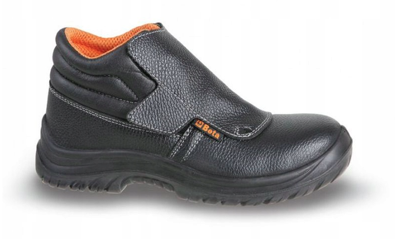 Trzewiki robocze skórzane 7245B r. 46 – solidne i wygodne obuwie ochronne BHP | 7245B/46
