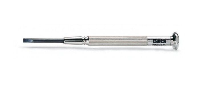 Wkrętak precyzyjny płaski 1.2 mm do elektroniki zegarków okulary serwis precyzyjny tool | 1229LP/1.2