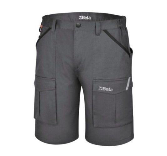 Spodnie robocze krótkie z bawełny r. M – lekkie i wygodne na ciepłe dni pracy| 79310402