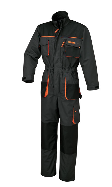 Kombinezon roboczy EASYLIGHT szary r. M – lekki i wygodny strój ochronny do pracy | 7865E/M