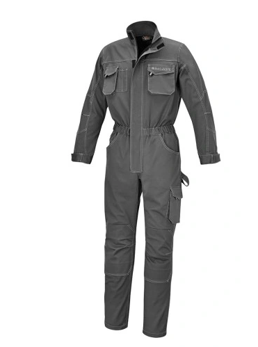 Szary kombinezon roboczy ze stretchem rozm. XS – elastyczny, wygodny i trwały | 7835ST/XS