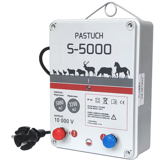 Elektryzator pastuch S-5000 3,2J sieciowy 230V | 101-010-012-00