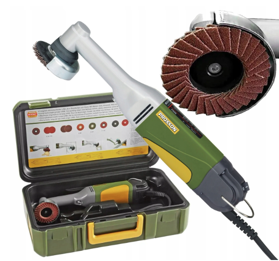 SZLIFIERKA KĄTOWA MINI DO GRESU DŁUGA SZYJA W WALIZCE LHW | 28547