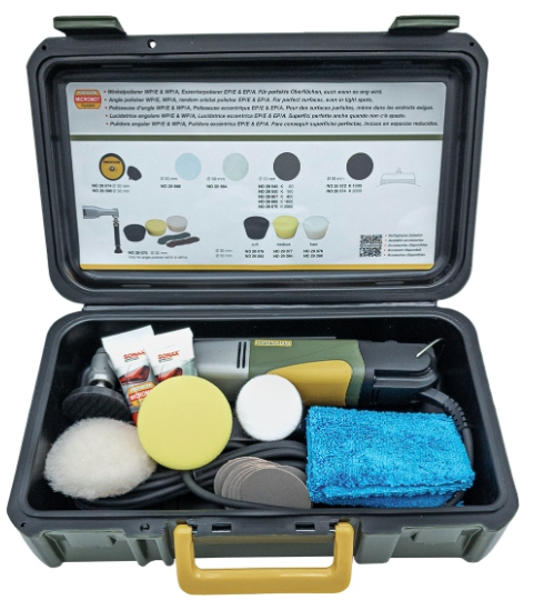 SZLIFIERKA POLERKA KĄTOWA SIECIOWA 100W W WALIZCE WP/E | 28660