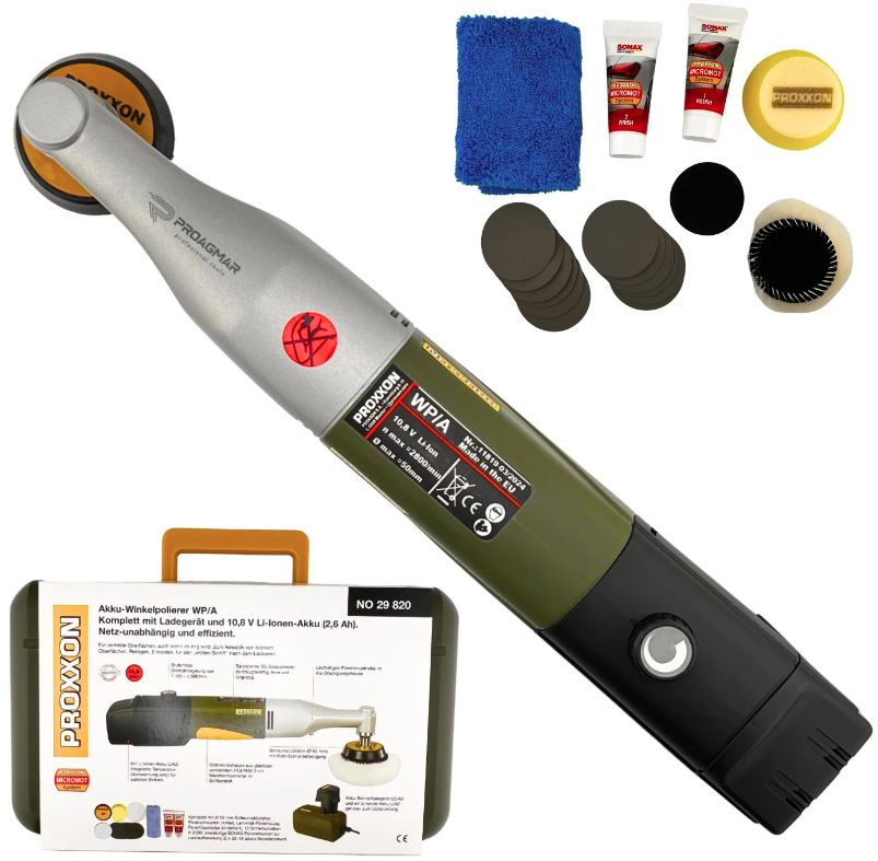 SZLIFIERKA KĄTOWA AKUMULATOROWA 10,8V TARCZA 50 MM WP/A  | 29820