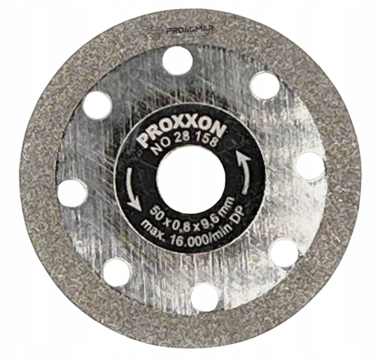 TARCZA DIAMENTOWA DROBNOZIARNISTA DO CIĘCIA CERAMIKI 50 MM | 28158