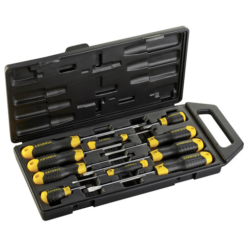 ZESTAW WKRĘTAKÓW 10SZT CUSHION GRIP | 2-65-005