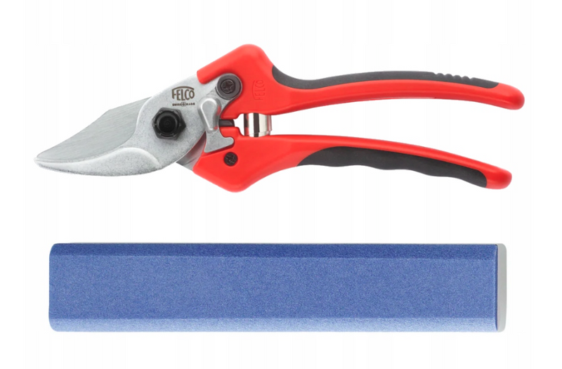 Zestaw ogrodowy: sekator 200 mm wytrzymały i osełka do precyzyjnej pielęgnacji | P169