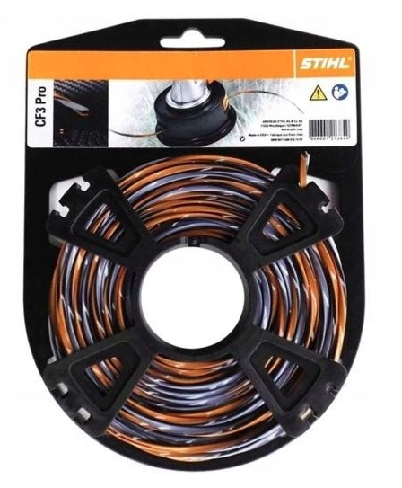 Żyłka STIHL Carbon CF3 Pro 2,4 mm 70 m do podkaszarki zapewnia precyzyjne i wytrzymałe cięcie trawy | 0000-930-4303