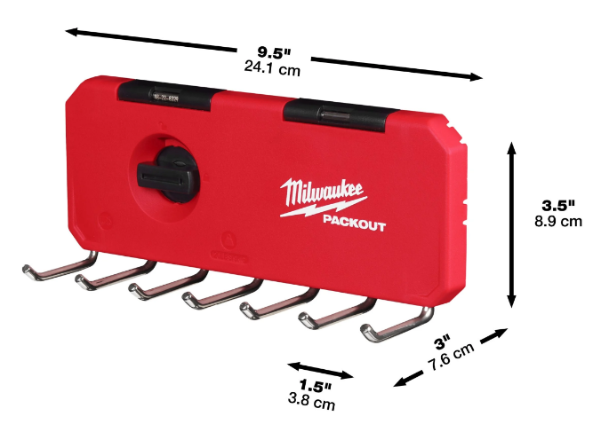 PACKOUT zestaw 7 haczyków na jednym uchwycie | 4932493384 - Centrum Techniczne Gałązka