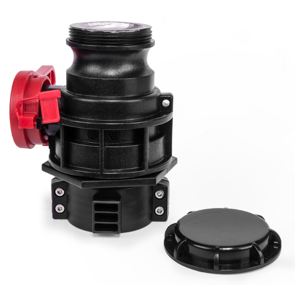 Zawór kulowy IBC GW S60x6 z wylotem Camlock Typ A 2" z zaślepką | IBCS60F-BAVCGA