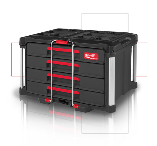 Skrzynia PACKOUT™ z 4 szufladami | 4932493189