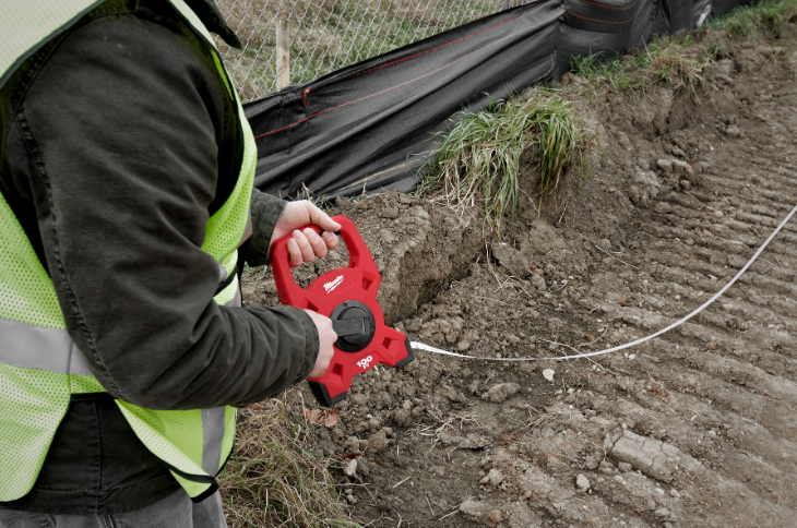 Taśma miernicza z włók.szklanego 30m/100ft | 48225330 - Centrum Techniczne Gałązka