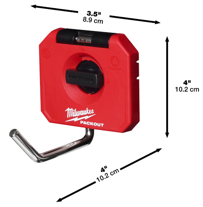 PACKOUT pojedynczy hak na narzędzia prosty mały | 4932493383 - Centrum Techniczne Gałązka