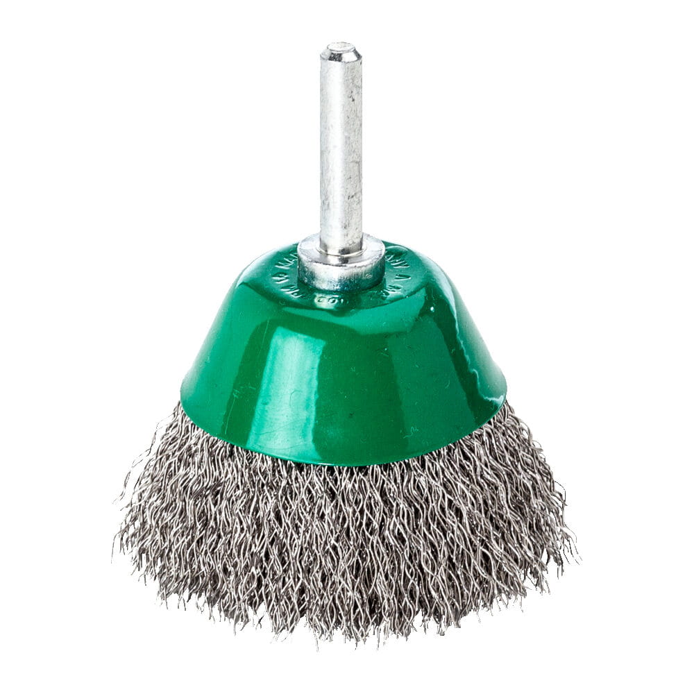 Szczotka druciana do wiertarki 50mm inox usuwająca osady oraz przebarwienia | 4932501718