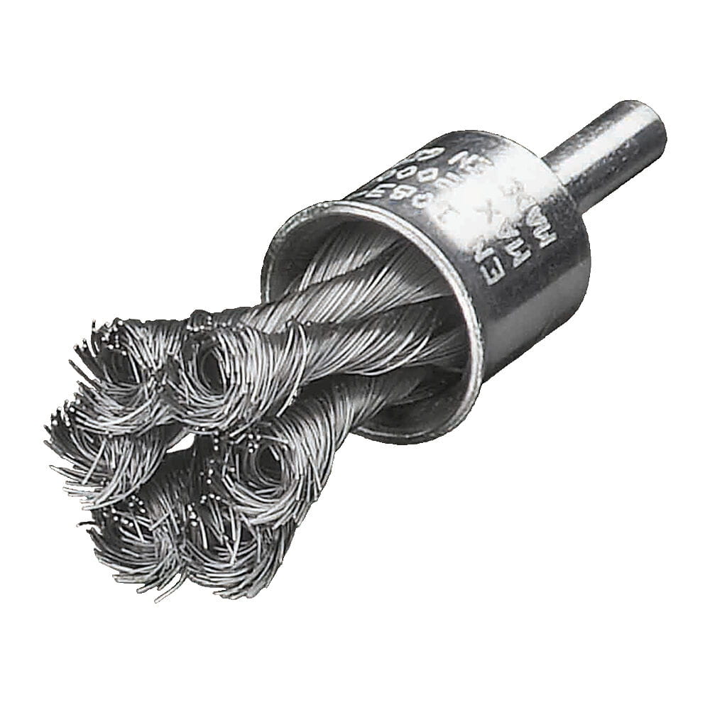 Stalowa szczotka pędzelkowa 19mm z drutem splatanym S6 | 4932501730