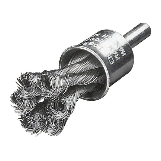 Stalowa szczotka pędzelkowa 19mm z drutem splatanym S6 | 4932501730