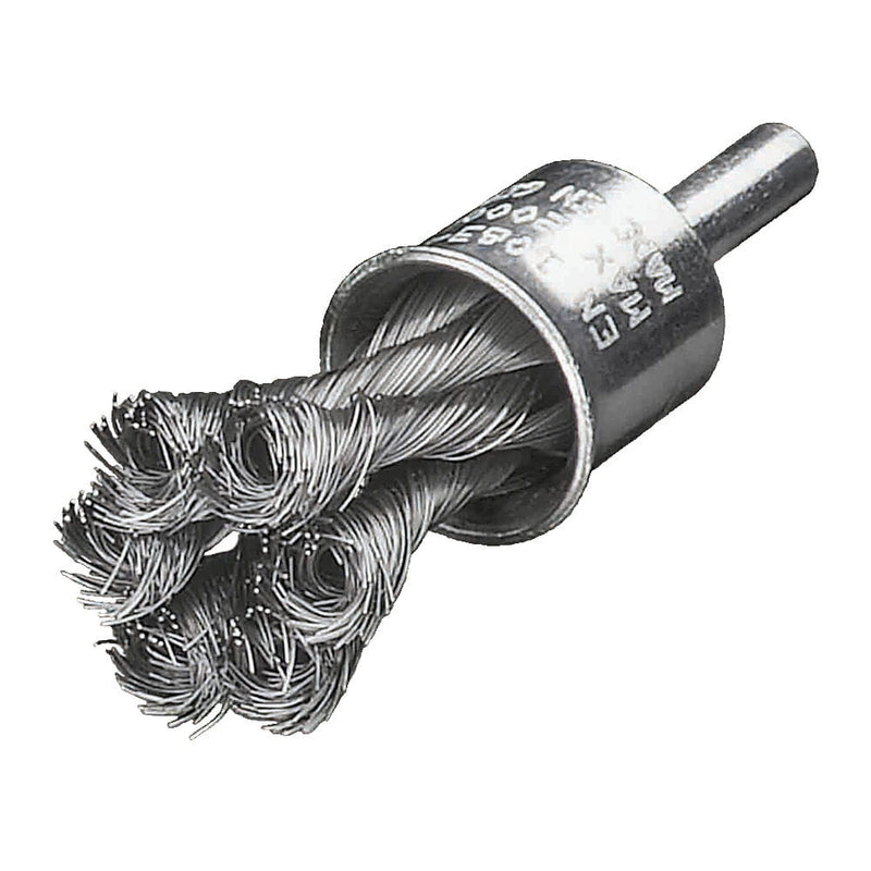 Stalowa szczotka pędzelkowa 19mm z drutem splatanym S6 | 4932501730